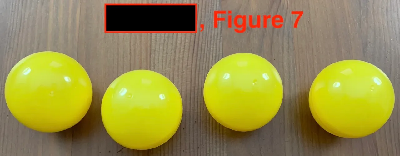 Figure 7 - Les boules de tirage prêtes pour l’urne