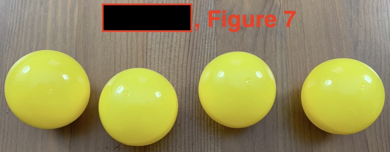 Figure 7 - Les boules de tirage prêtes pour l’urne